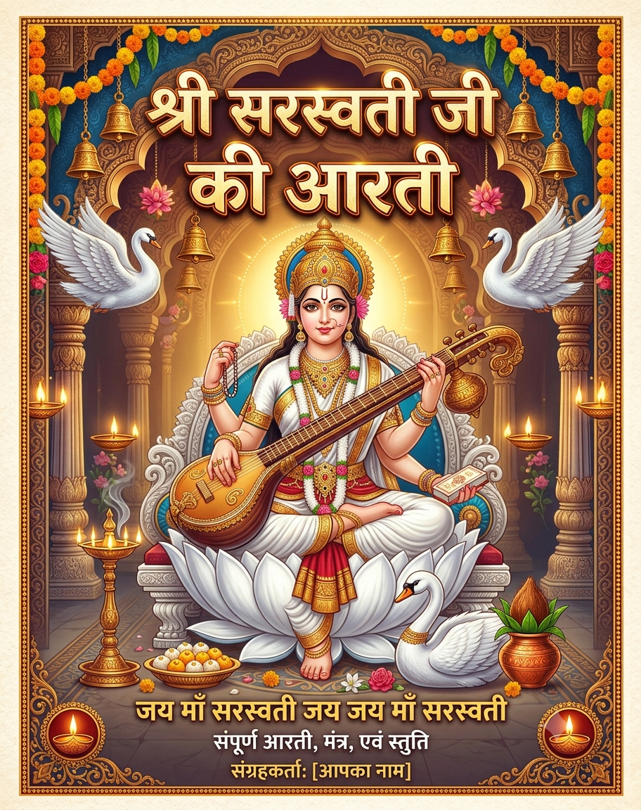 सरस्वती माता की आरती