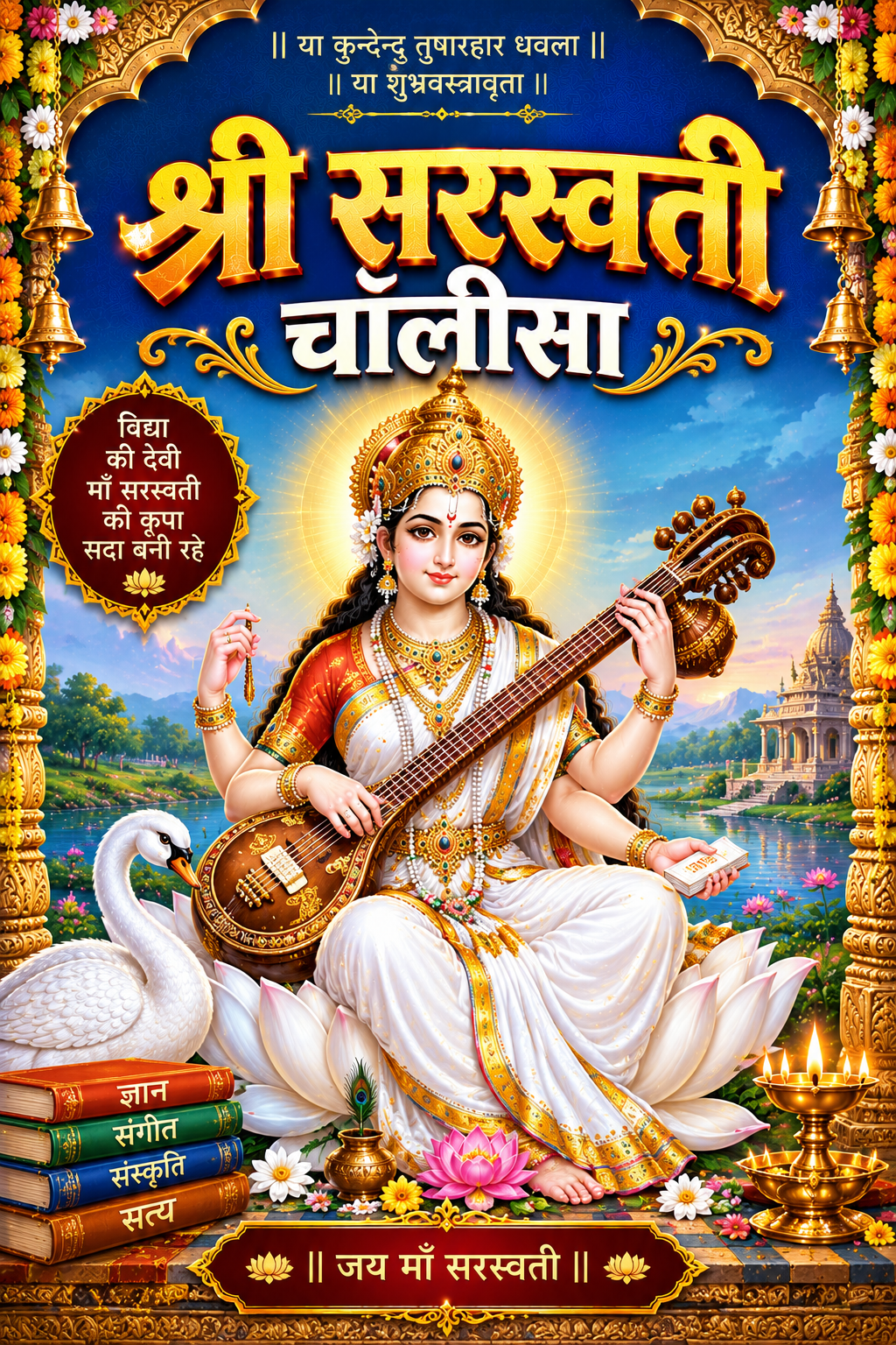 सरस्वती चालीसा