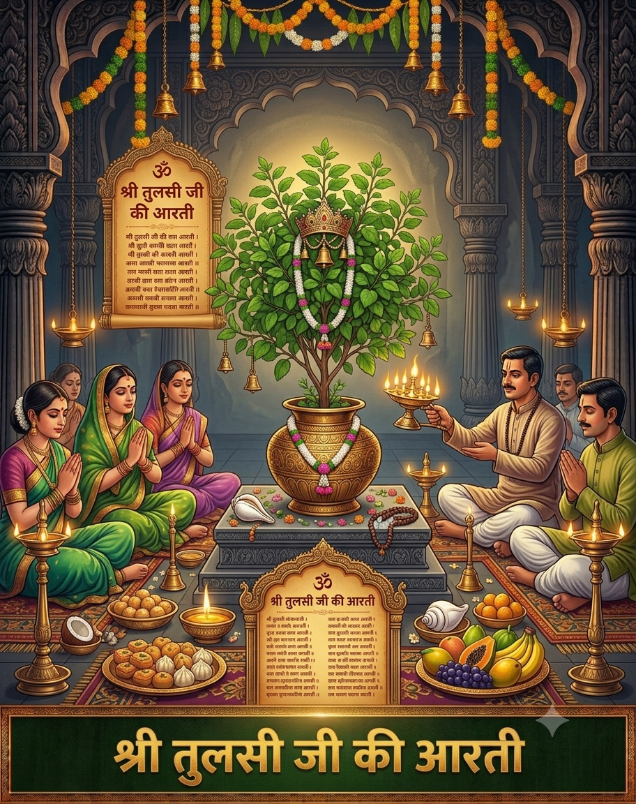 श्री तुलसी जी की आरती