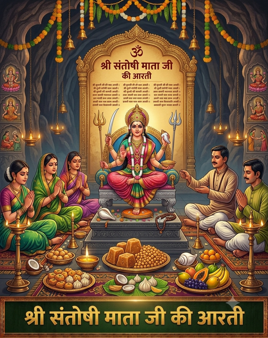सन्तोषी माता आरती 