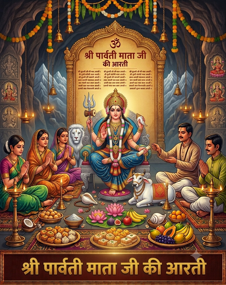 माता पार्वती जी की आरती