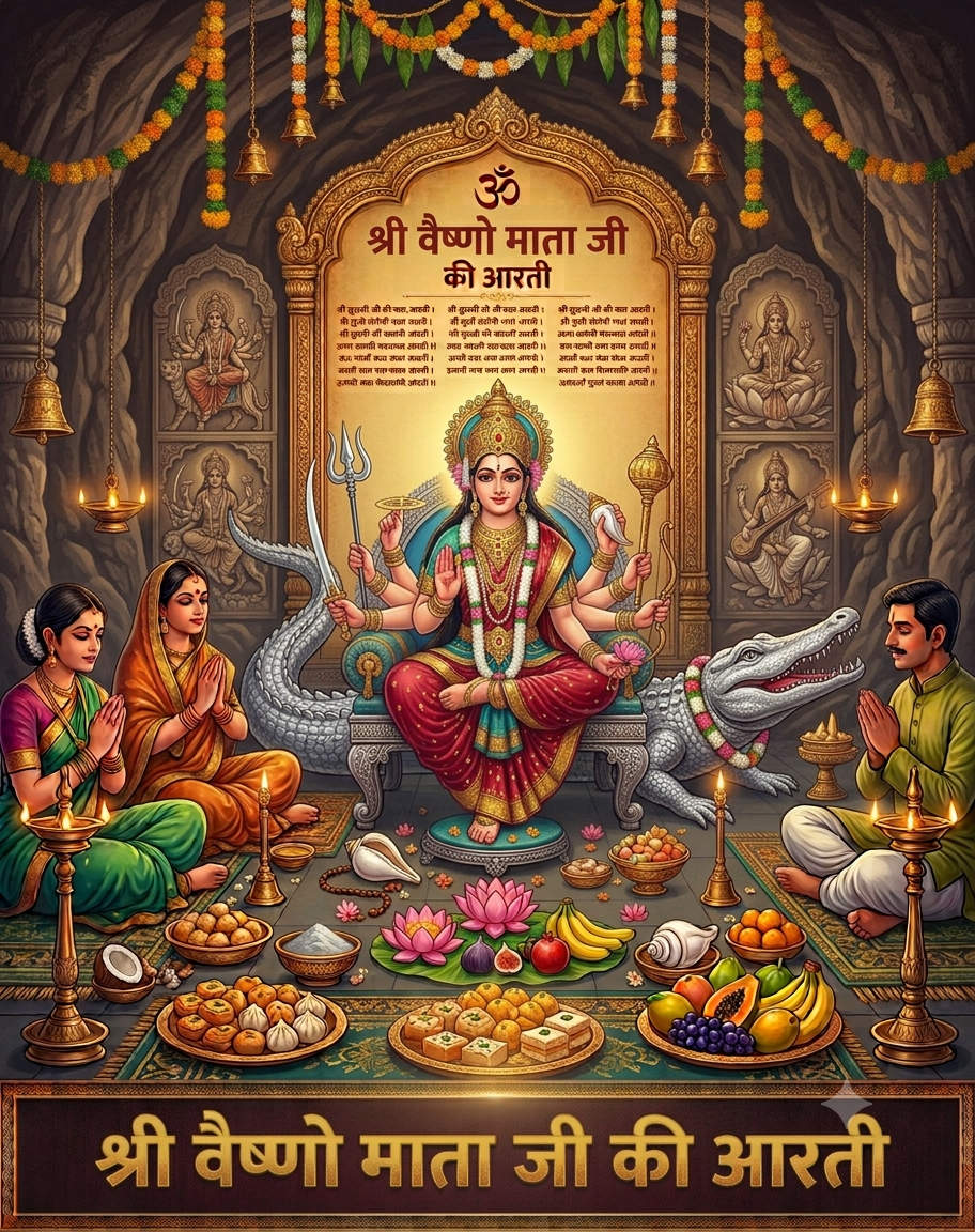 वैष्णो माता की आरती 