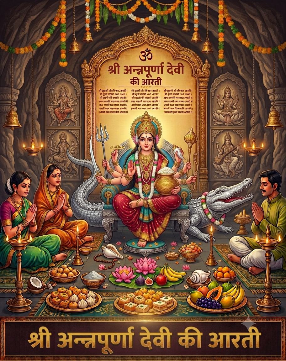 अन्नपूर्णा माता जी की आरती